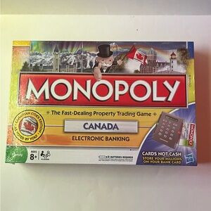 Monopoly Canada Factory Sealed Never used